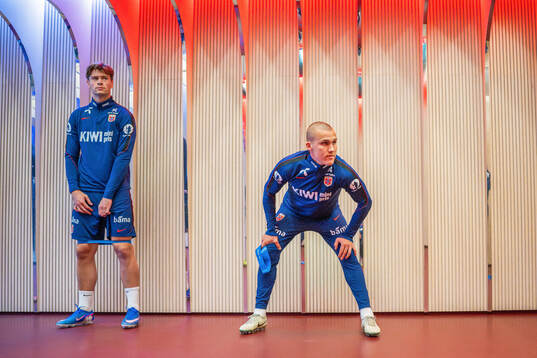 Henrik Falchener and Leo Østigård of the Norwegian