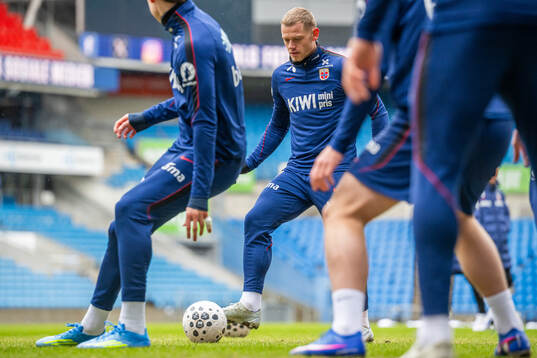 Julian Ryerson of the Norwegian national football team