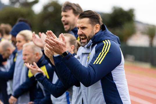 Head coach Mirza Jelecak of Sweden