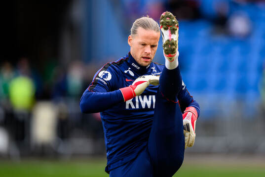 Goalkeeper Ørjan Håskjold Nyland of Norway