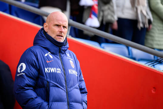 Head coach Ståle Solbakken of Norway