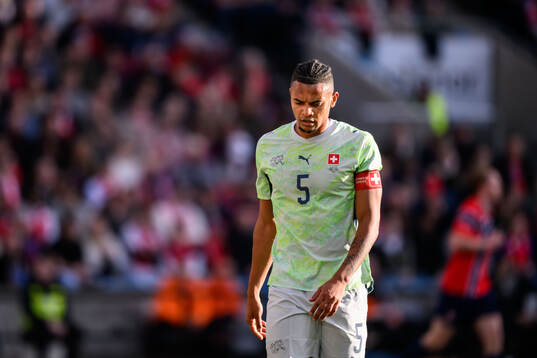 Manuel Akanji of Switzerland
