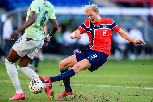 Morten Thorsby of Norway