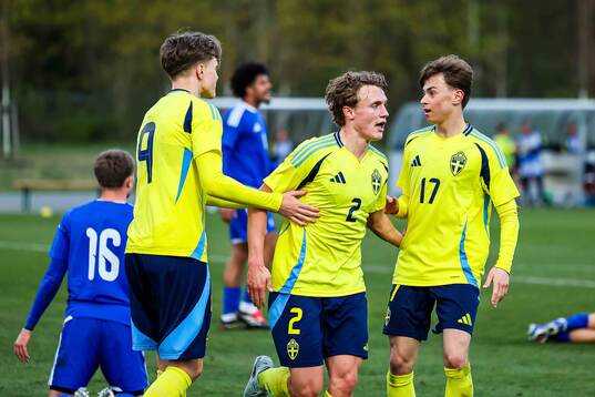 Filip Öhman of Sweden celebrates