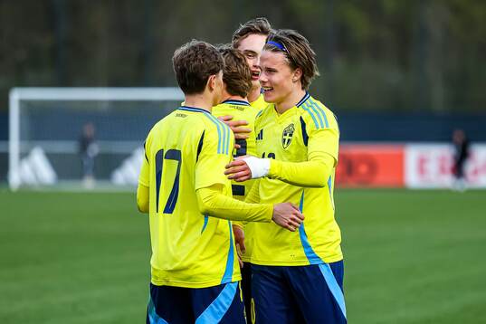 Filip Öhman, Fred Bozicevic and Love Arrhov of Sweden