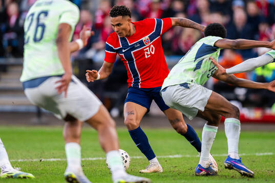 Antonio Nusa of Norway