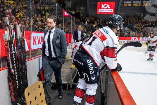 Malmö Redhawks tränare Tomas Kollar