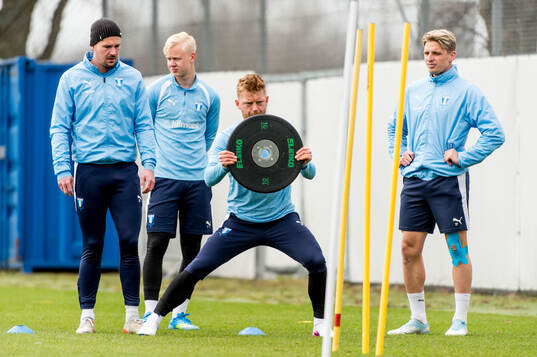 Bläddra bland fler bilder av Fotboll, Allsvenskan, Malmö FF, Träning 