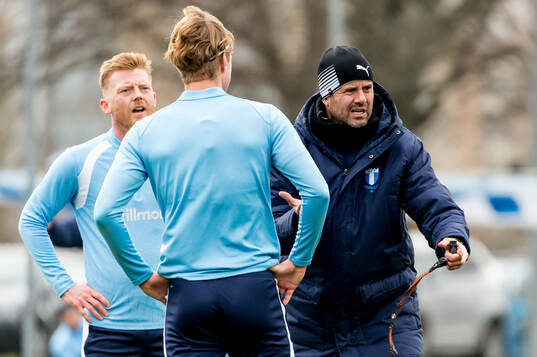 Anders Christiansen, Erik Botheim och huvudtränare Miguel