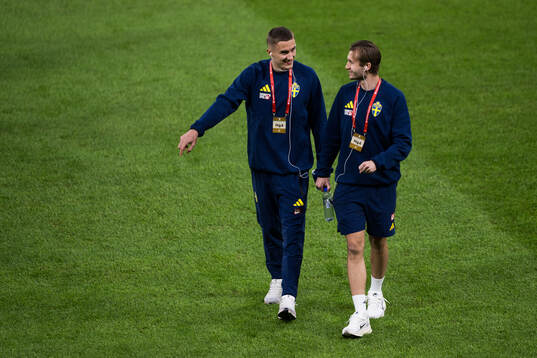 Gustaf Lagerbielke and Benjamin Nygren of Sweden