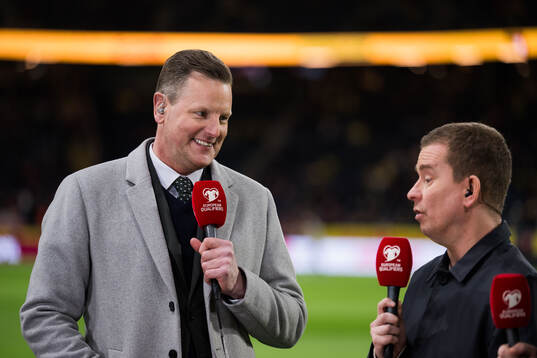 Niklas Jihde and Erik Niva of Swedish broadcaster Viaplay