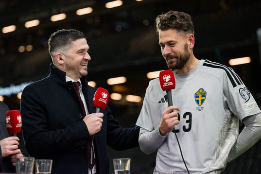 Bojan Djordjic of Swedish broadcaster Viaplay and