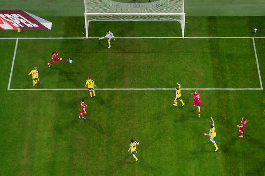 Nicola Zalewski and Karol Swiderski of Poland against