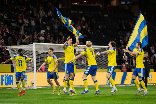 Anthony Elanga, Yasin Ayari, Gustaf Lagerbielke, Lucas