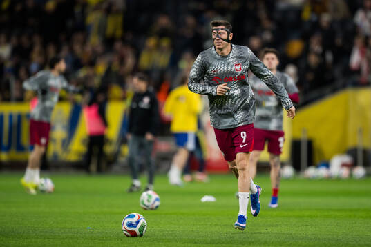 Robert Lewandowski of Poland