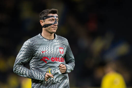 Robert Lewandowski of Poland