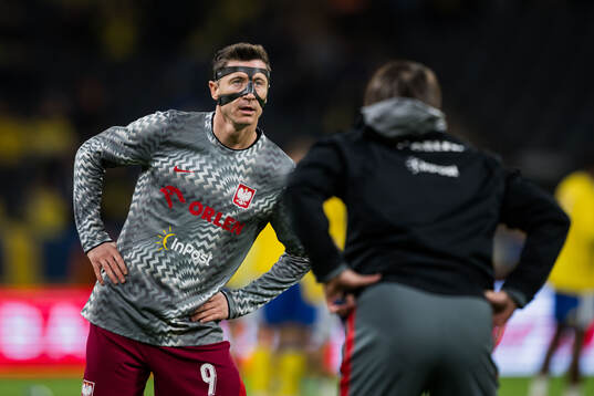 Robert Lewandowski of Poland
