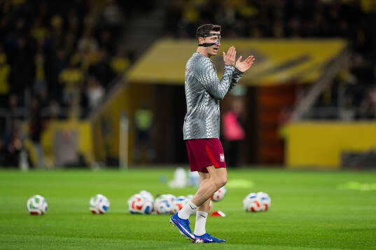 Robert Lewandowski of Poland