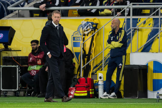 Head coach Graham Potter of Sweden