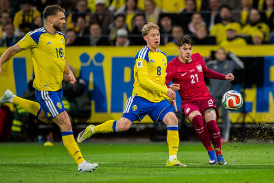 Jesper Karlström and Daniel Svensson of Sweden as well as
