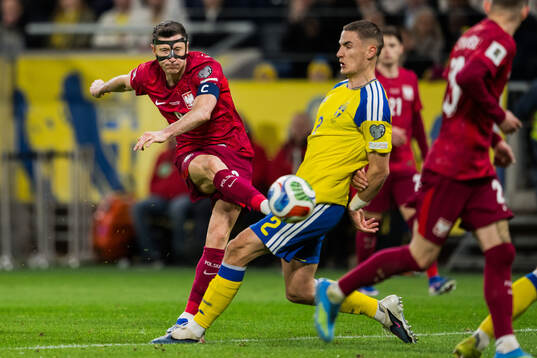 Robert Lewandowski of Poland