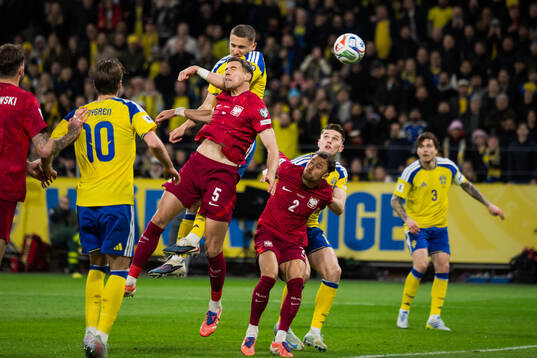Jan Bednarek of Poland and Gustaf Lagerbielke of Sweden