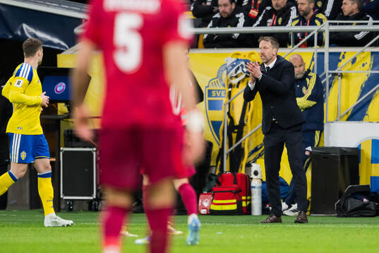 Head coach Graham Potter of Sweden