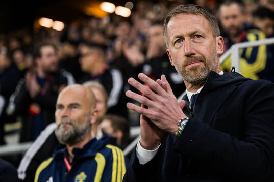 Head coach Graham Potter of Sweden