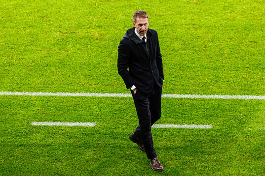 head coach Graham Potter of Sweden