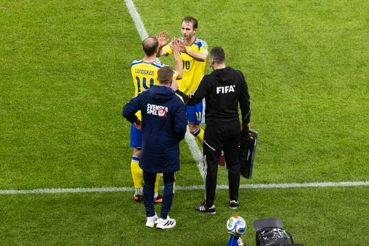 Gustav Lundgren and Benjamin Nygren of Sweden