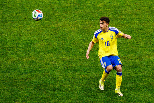 Yasin Ayari of Sweden
