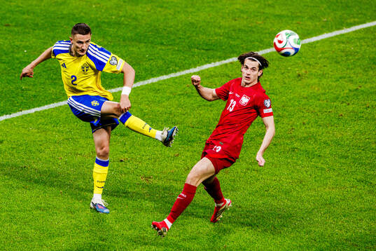 Gustaf Lagerbielke of Sweden and Jakub Kaminski of Poland
