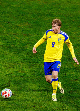 during the FIFA World Cup Qualifier play-off final football