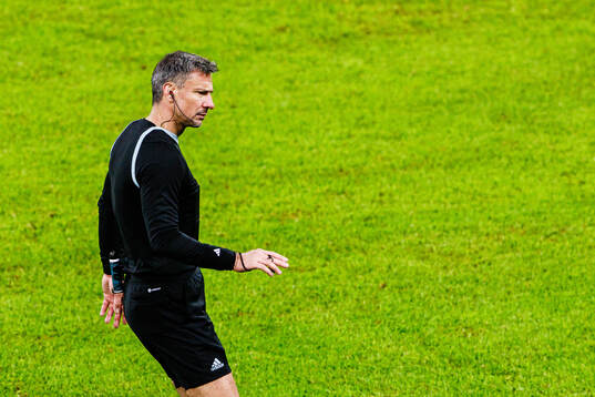 Referee Slavko Vincic