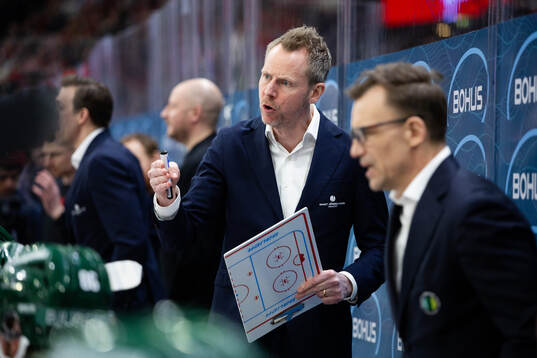 Frölundas tränare Robert Ohlsson