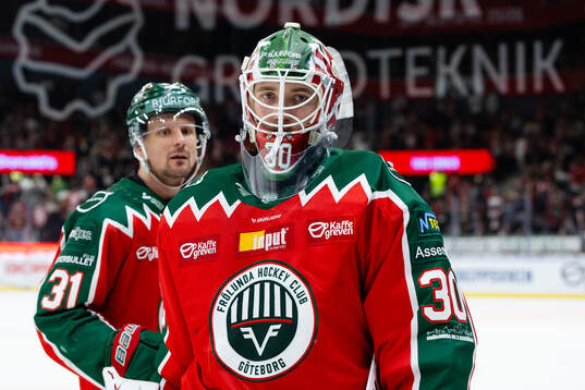 Frölundas målvakt Tobias Normann