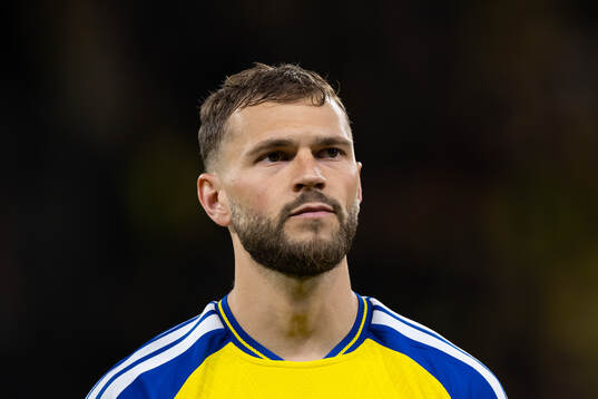Jesper Karlström of Sweden at line up