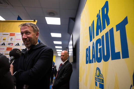 Head coach Graham Potter of Sweden