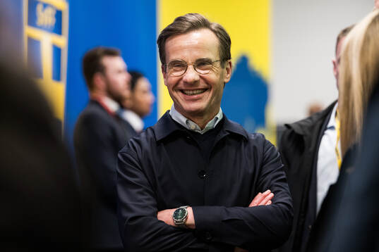 Prime minister Ulf Kristersson of Sweden