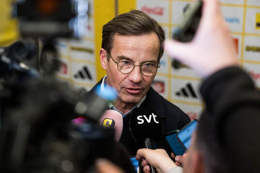 Prime minister Ulf Kristersson of Sweden