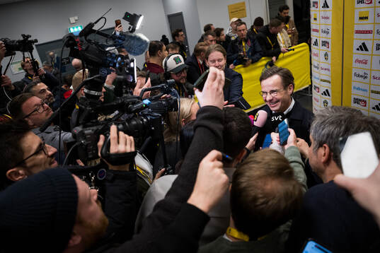 Prime minister Ulf Kristersson of Sweden