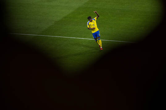 Anthony Elanga of Sweden