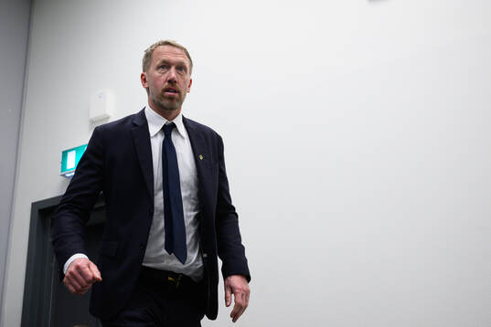 Head coach Graham Potter of Sweden