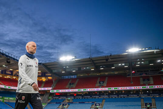 Ståle Solbakken, head coach of Norway