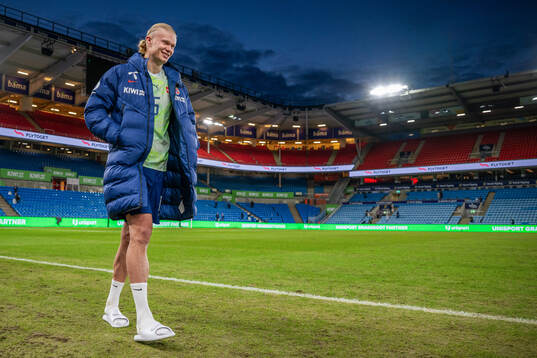 Erling Braut Haaland of Norway