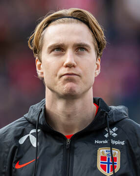 Kristian Thorstvedt of Norway line up