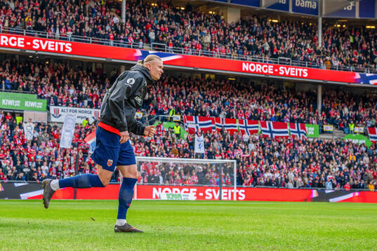 Erling Braut Haaland of Norway