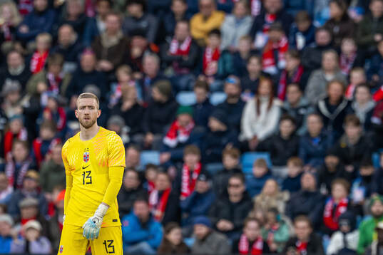 Goalkeeper Egil Selvik of Norway