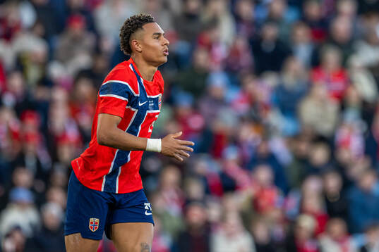 Antonio Nusa of Norway