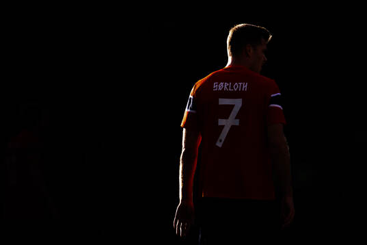Alexander Sørloth of Norway